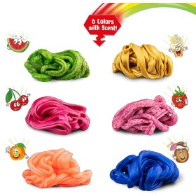 Plastilina 70 grame fructe 6 modele diferite